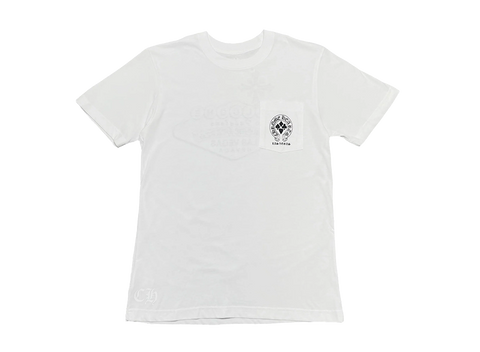 Chrome Hearts Welcome To Las Vegas Horseshoe Logo Pocket Short Sleeve T-Shirt (Pre-Owned)