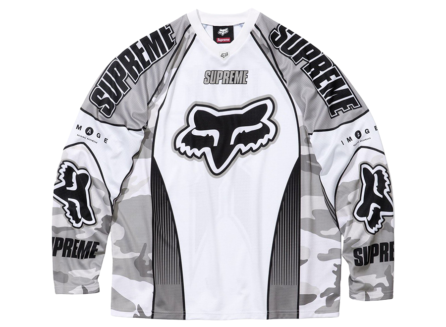 Supreme Fox Racing DMX Jersey White