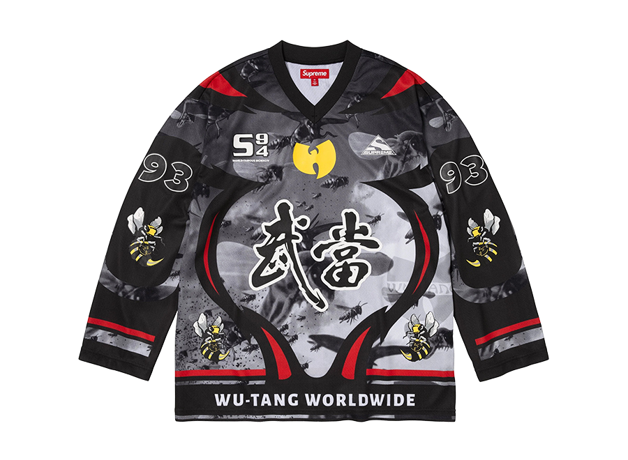 Supreme/Wu-Tang Clan Hockey Jersey Black