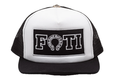 Chrome Hearts FOTI Horseshoe Trucker Hat White (Pre-Owned)