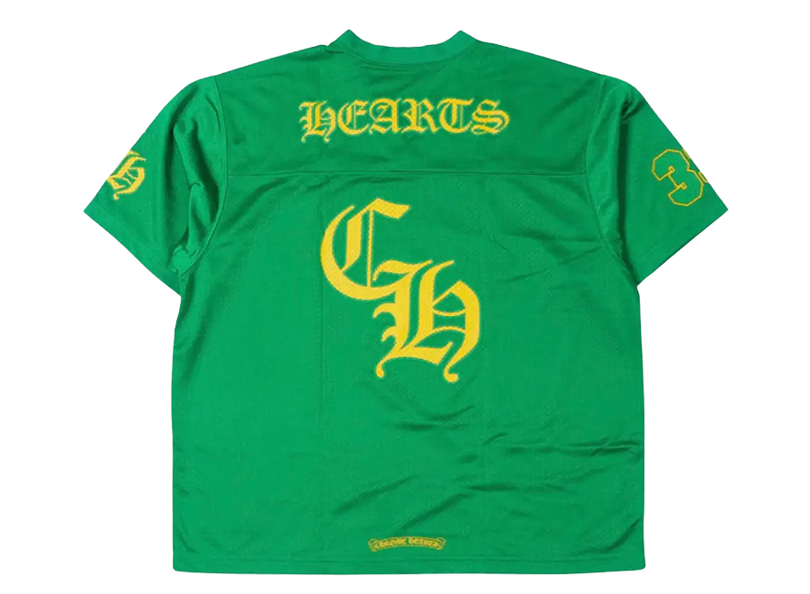 Chrome Hearts Mesh Stadium Jersey Green