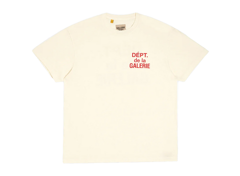 Gallery Dept. French Tee Cream/Red (Pre-Owned)