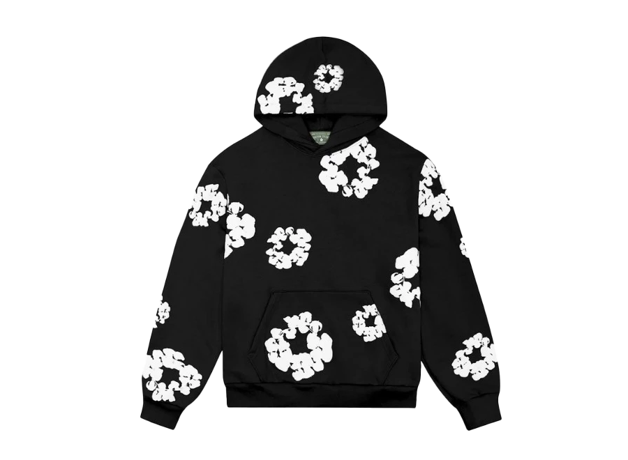 Denim Tears Cotton Wreath Hoodie Black (Pre-Owned)