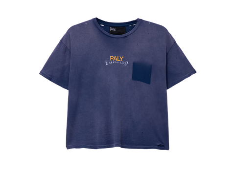 Paly Core Logo Tee Vintage Navy
