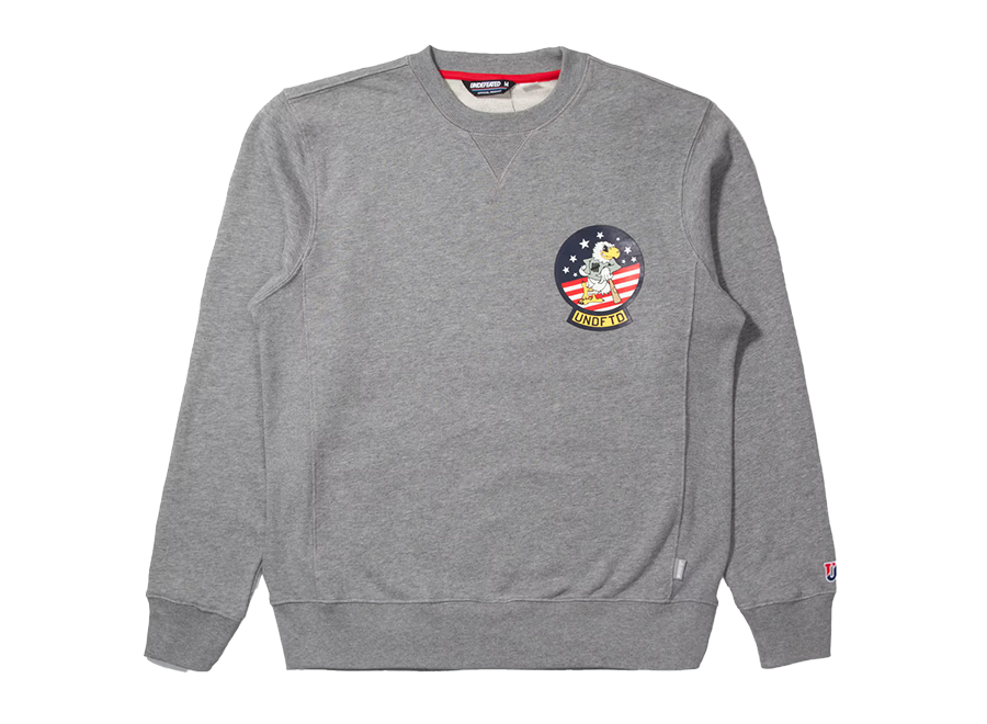 Undefeated Eagle Crewneck Grey (Pre-Owned)