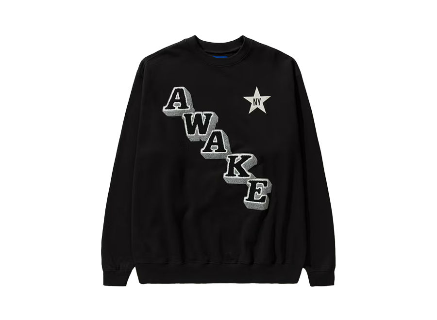 Awake NY Stacked Logo Crewneck