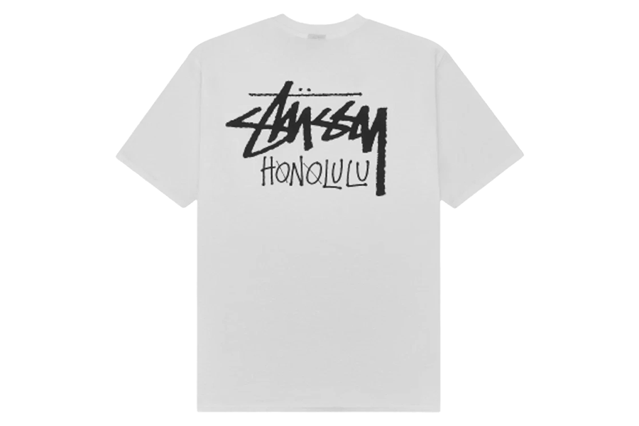 Stussy Honolulu Tee Grey (Pre-Owned)