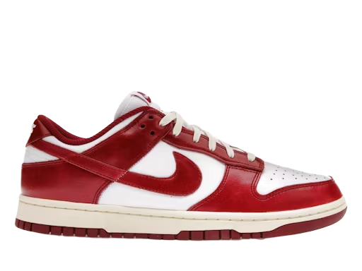 Nike Dunk Low PRM Vintage Team Red (Women's)