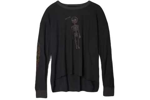 Gallery Dept. Born to Die Thermal L/S T-shirt Black (Pre-Owned)