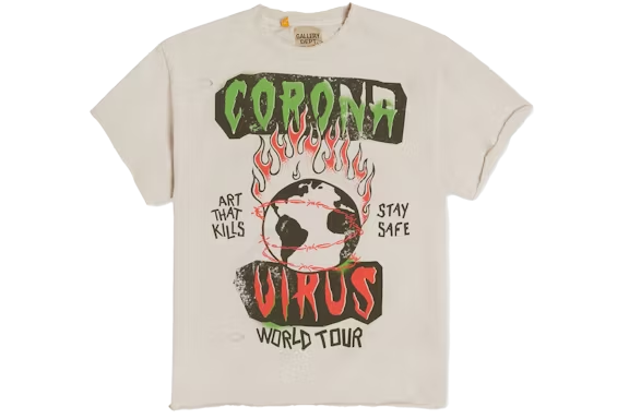 Gallery Dept. ATK Corona Tour T-shirt White