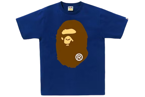 BAPE Big Ape Head Tee Blue