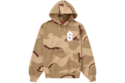 Supreme $ Hooded Sweatshirt Desert Camo