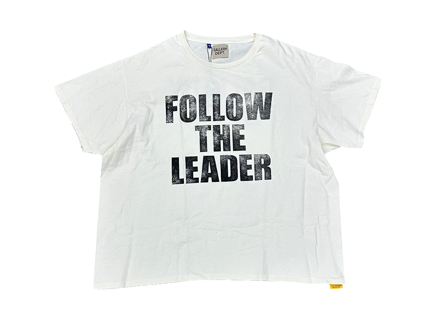 Gallery Dept Follow The Leader Tee White (Pre-Owned)