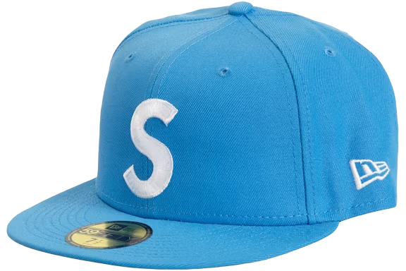 Supreme Jesus Piece S Logo New Era 59Fifty Hat Blue