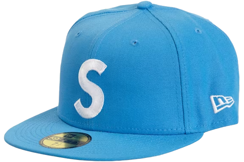 Supreme Jesus Piece S Logo New Era 59Fifty Hat Blue