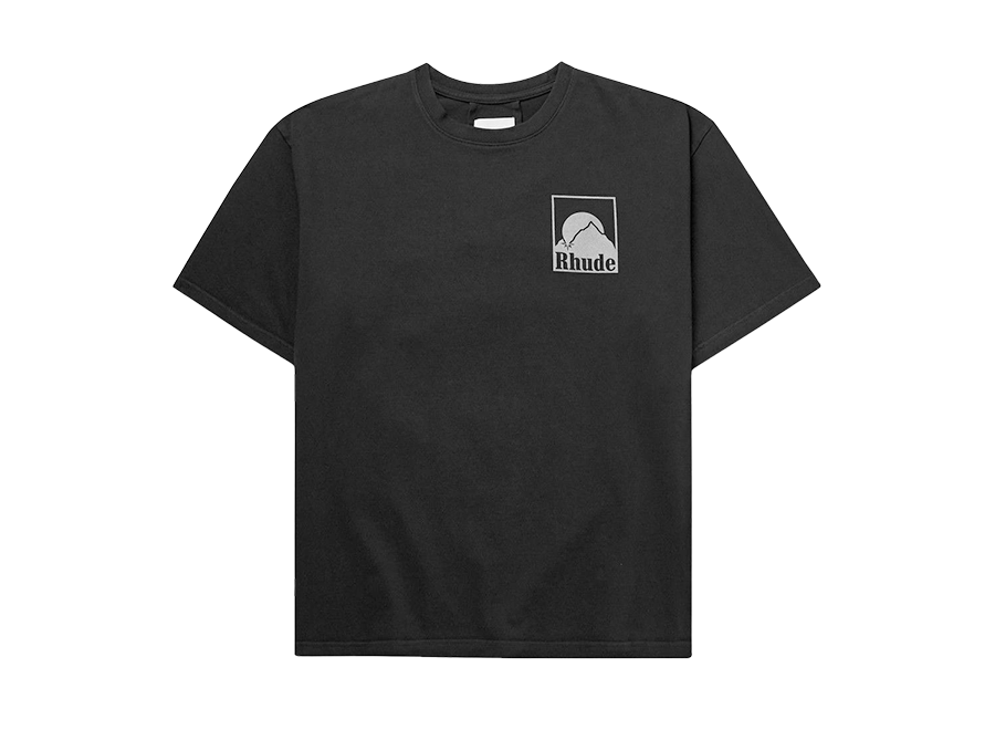 Rhude Moonlight Badge T-Shirt Vintage Black