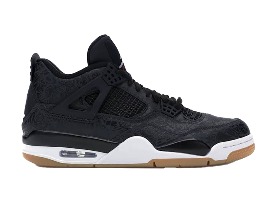 Jordan 4 Retro Laser Black Gum (Pre-Owned)