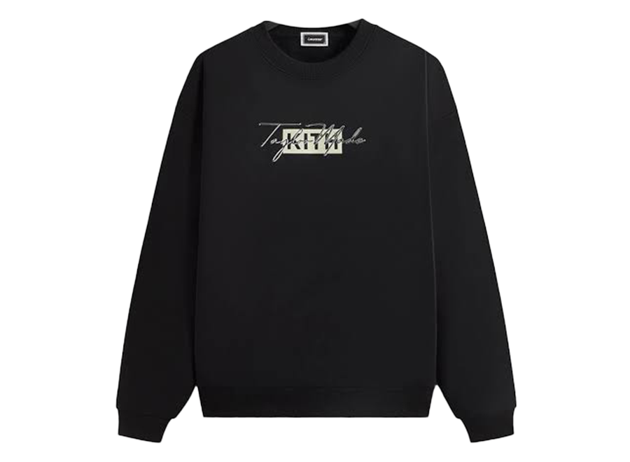 Kith TaylorMade Script Nelson Crewneck Black (Pre-Owned)