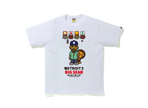 BAPE x Big Sean Detroit 2 Baby Milo Tee White (Pre-Owned)