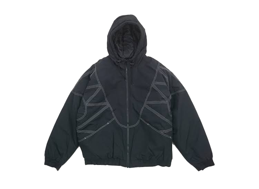 Supreme Zig Zag Stitch Puffy Jacket Black (Pre-Owned)