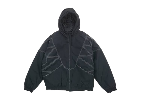 Supreme Zig Zag Stitch Puffy Jacket Black (Pre-Owned)
