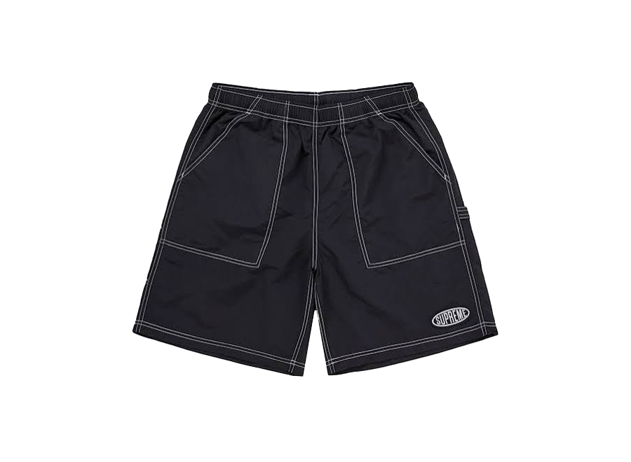 Supreme Nylon Painter Short (SS26) Black (Pre-Owned)