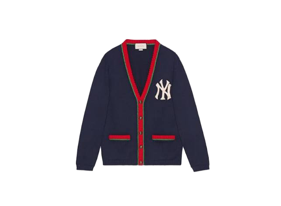 Gucci Yankees Carigan Navy (Pre-Owned)
