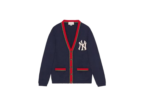 Gucci Yankees Carigan Navy (Pre-Owned)