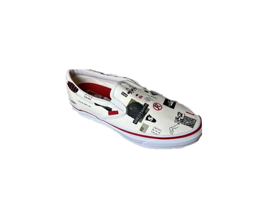 Vans LX Classic Slip-On 98 Fugazi Consumer Model White
