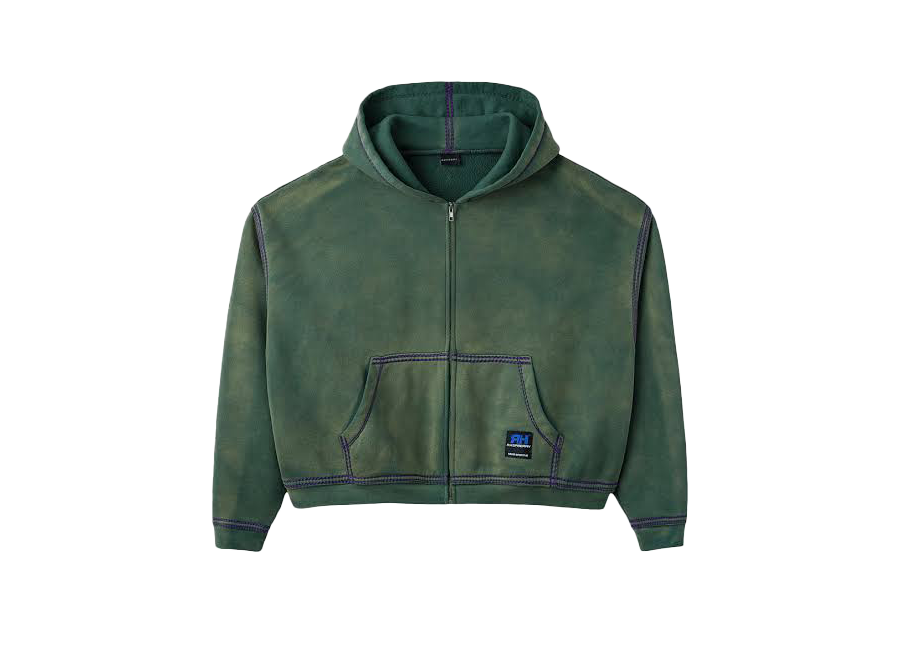 GV Gallery Skunk Zip Up Green/Purple