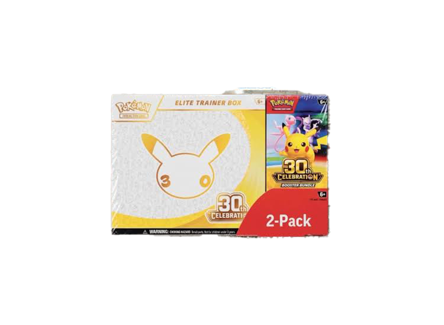 Pokemon 30th Celebration Elite Trainer Box & Booster Bundle Costco 2-Pack
