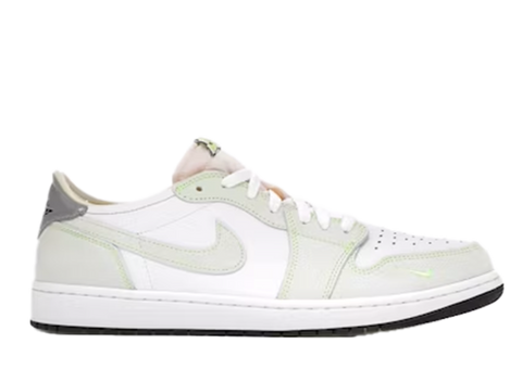 Jordan 1 Retro Low White Ghost Green Black