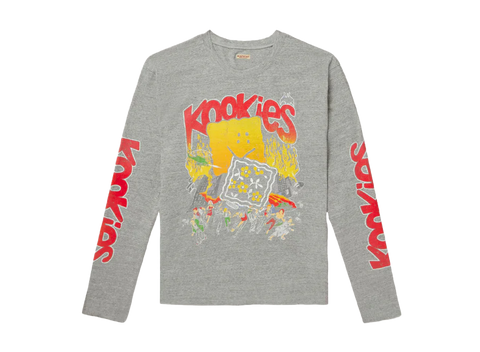 Kapital Kookies Buster Peckish BOWY Long Sleeve T-Shirt