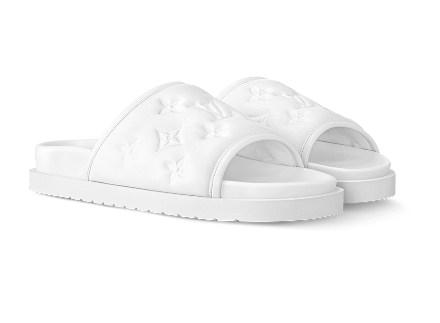 Louis Vuitton Miami Mule White