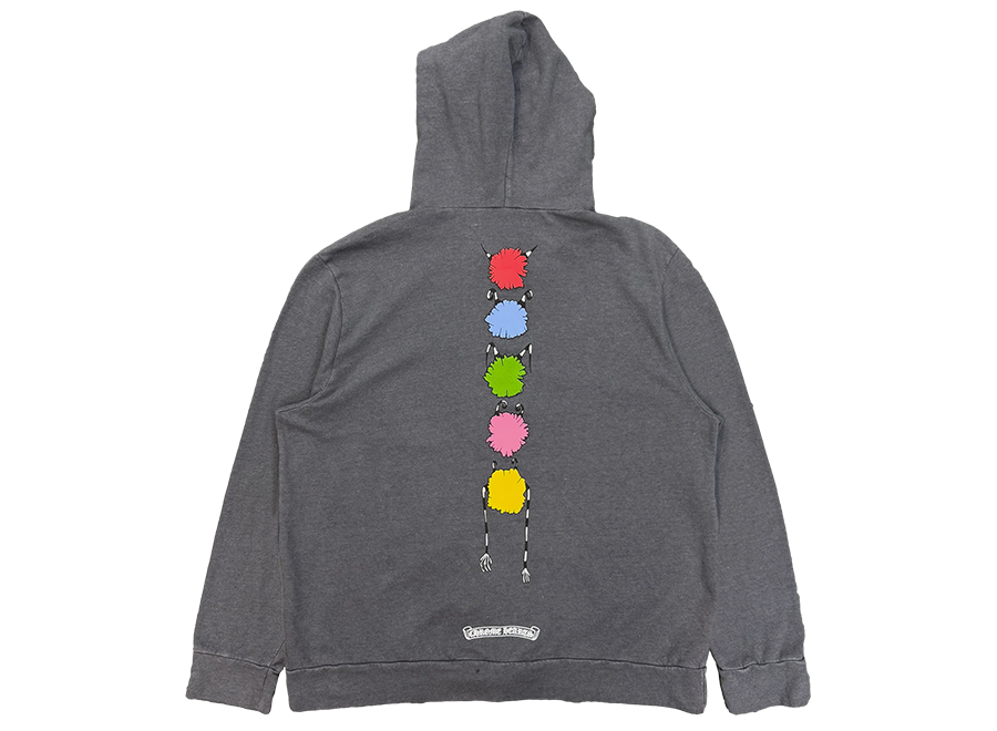 Chrome Hearts Matty Boy Zip Up Hoodie Grey (Pre-Owned)
