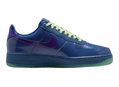 Nike Air Force 1 Low Patent Leather Mystic Navy Grape Ice