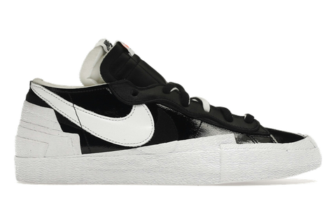 Nike Blazer Low Sacai Black Patent Leather (Pre-Owned)
