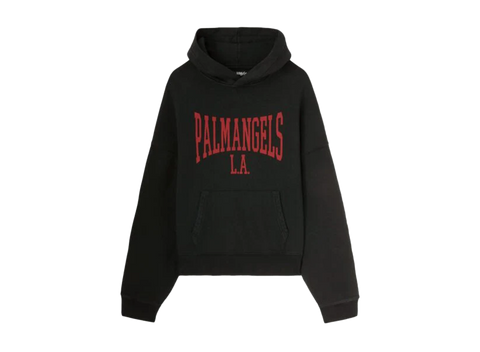 Palm Angels L.A. Hoodie Black/Red (Pre-Owned)