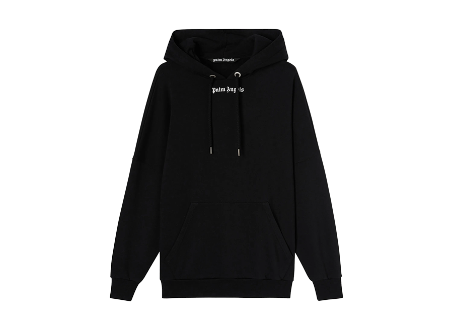 Palm Angels Logo Hoodie Black (Pre-Owned)