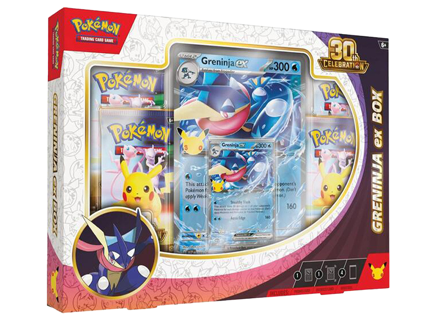 Pokemon 30th Celebration Greninja ex Box