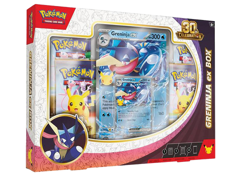 Pokemon 30th Celebration Greninja ex Box