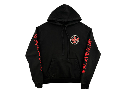 Chrome Hearts Made In Hollywood Plus Cross Hoodie Black (Pre-Owned)