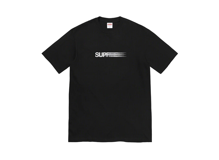 Supreme Motion Logo T-Shirt Black (Pre-Owned)