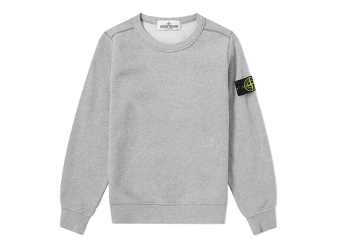 Stone Island Logo-Appliquéd Sweatshirt Grey (Pre-Owned)