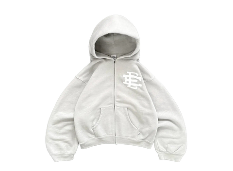 Eric Emanuel x Akimbo Club Zip-Up Hoodie Heather Grey (Pre-Owned)