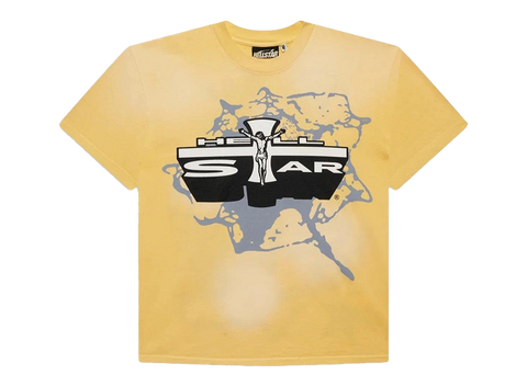 Hellstar Jesus T-Shirt Yellow