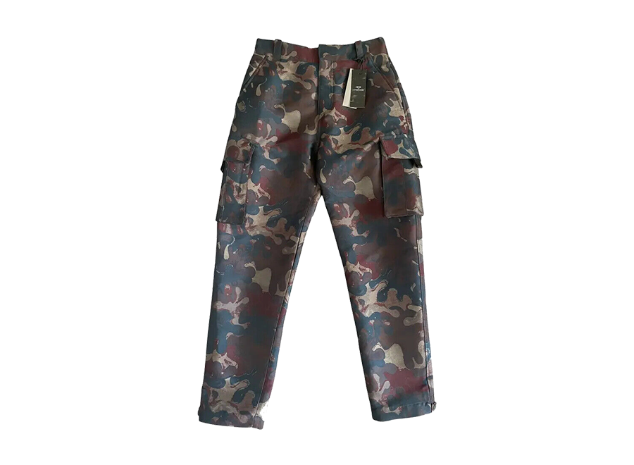 Dior Peter Doig Woven Camo Pants