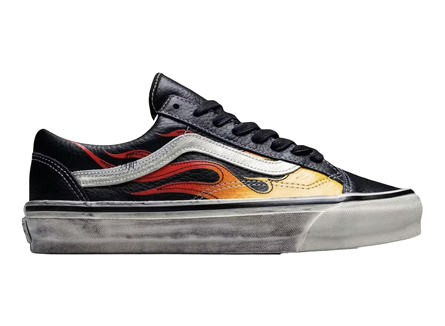 Vans LX Old Skool Archive Flame Black