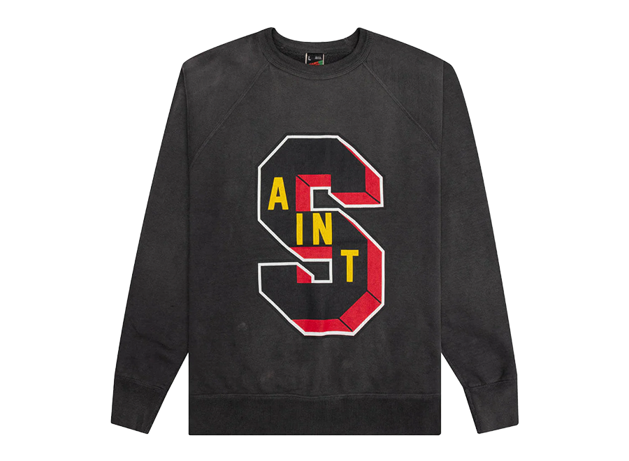 Saint Michael x Denim Tears Saint Crewneck Black