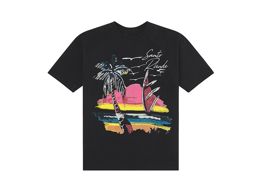 Rhude Saint-Rhude Tee Black (Pre-Owned)